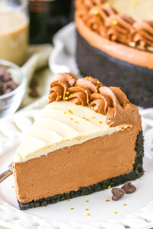 No Bake Baileys Cheesecake | An Easy Chocolate Cheesecake Recipe