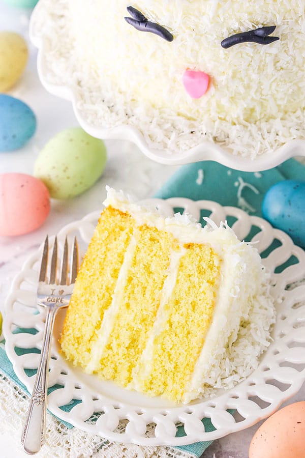 Easy Easter Bunny Cake Recipe | Life, Love and Sugar