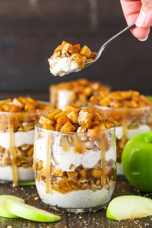 Caramel Apple Trifles | Easy Caramel Apple Dessert Recipe