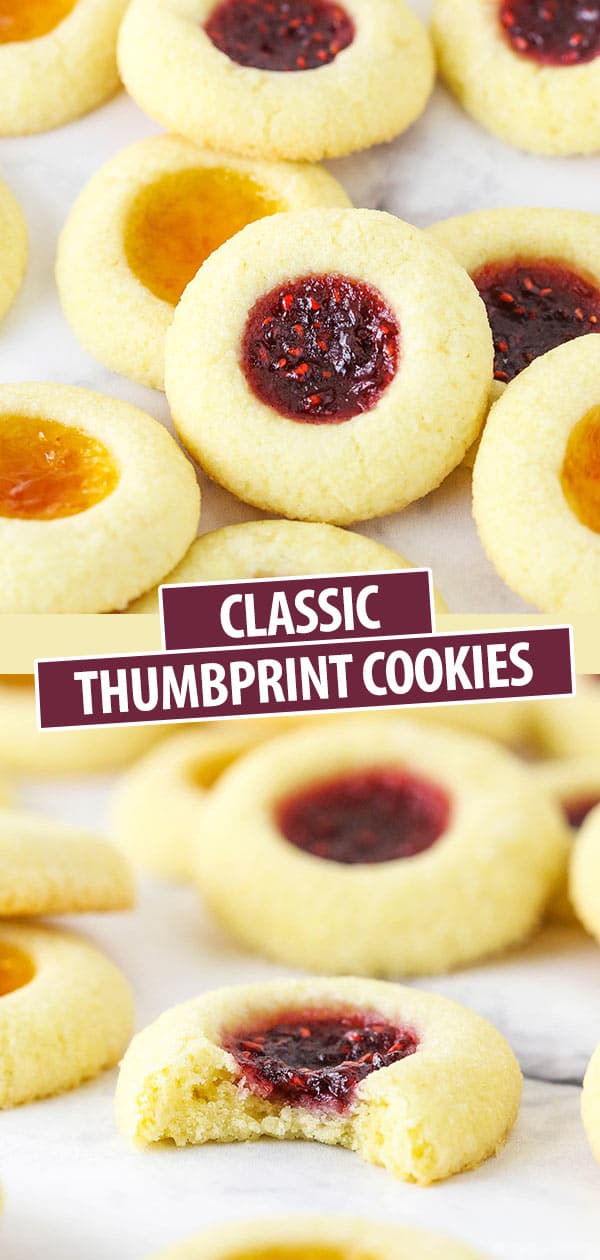 Jam Thumbprint Cookies | Easy & Classic Cookie Recipe