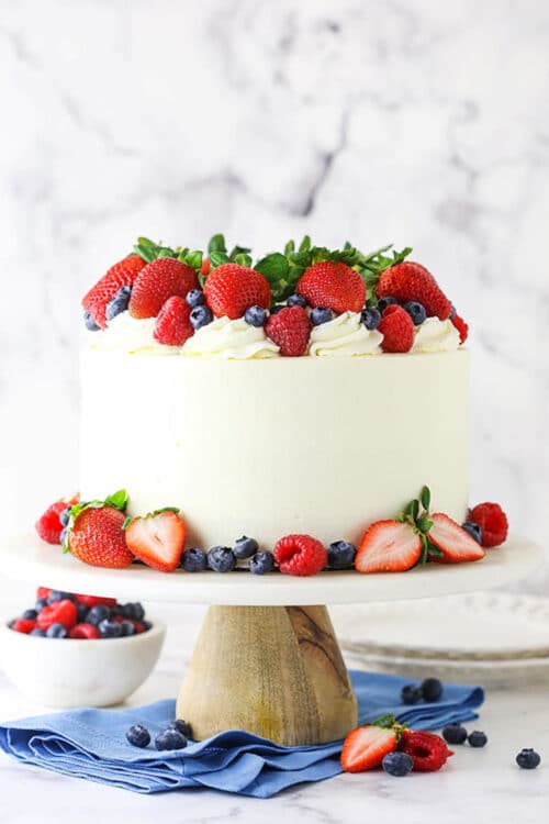 Fluffy Berry Chantilly Cake | The Best Fruit Layer Cake Recipe