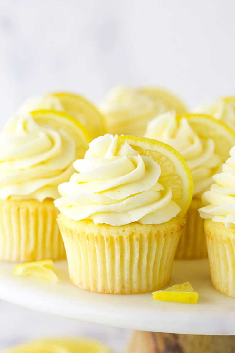 Easy Lemon Cupcakes with Lemon Buttercream Life Love & Sugar