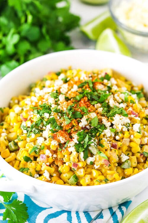 Mexican Street Corn Salad - Life Love and Sugar