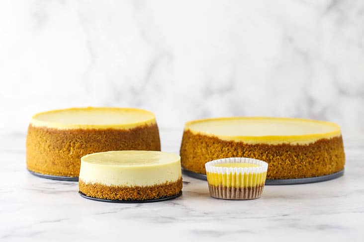 Guide To Adjusting Cheesecake Sizes Life Love And Sugar