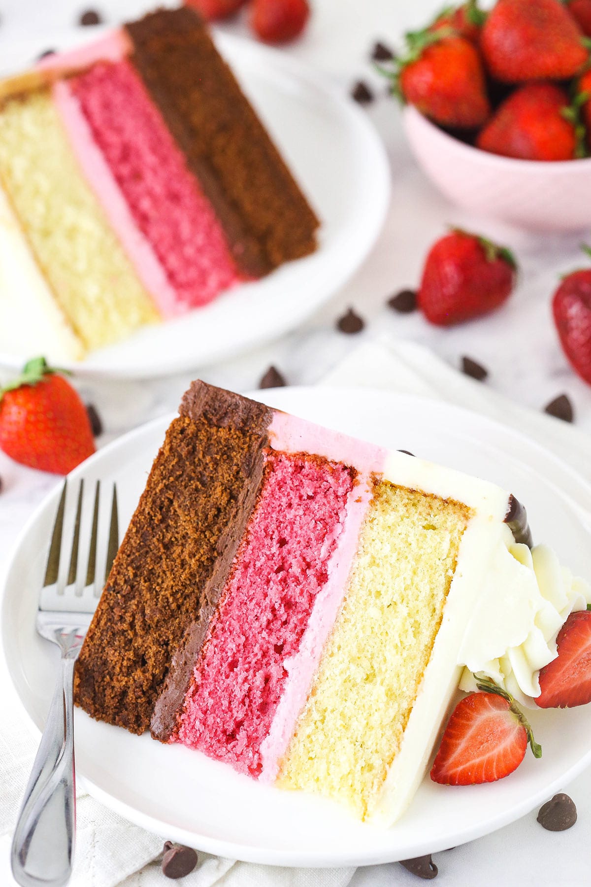 The Ultimate Neapolitan Cake Recipe Life Love Sugar