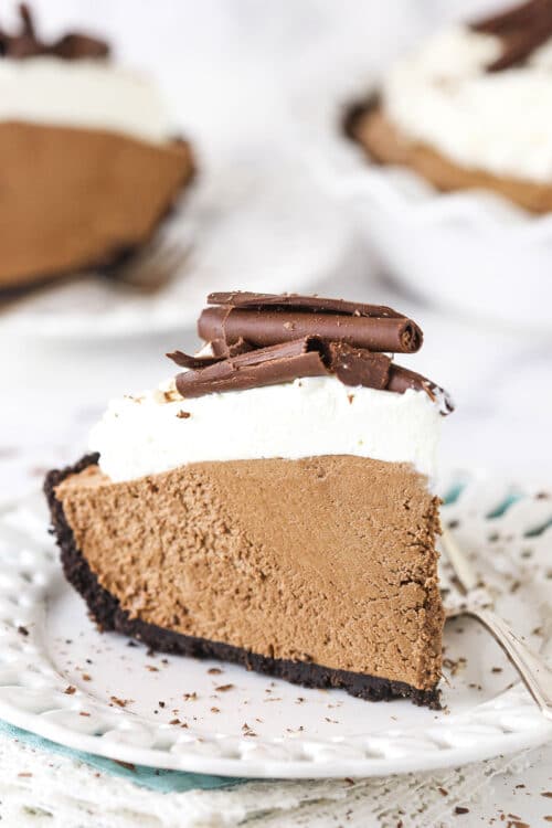 French Silk Pie - Life Love and Sugar