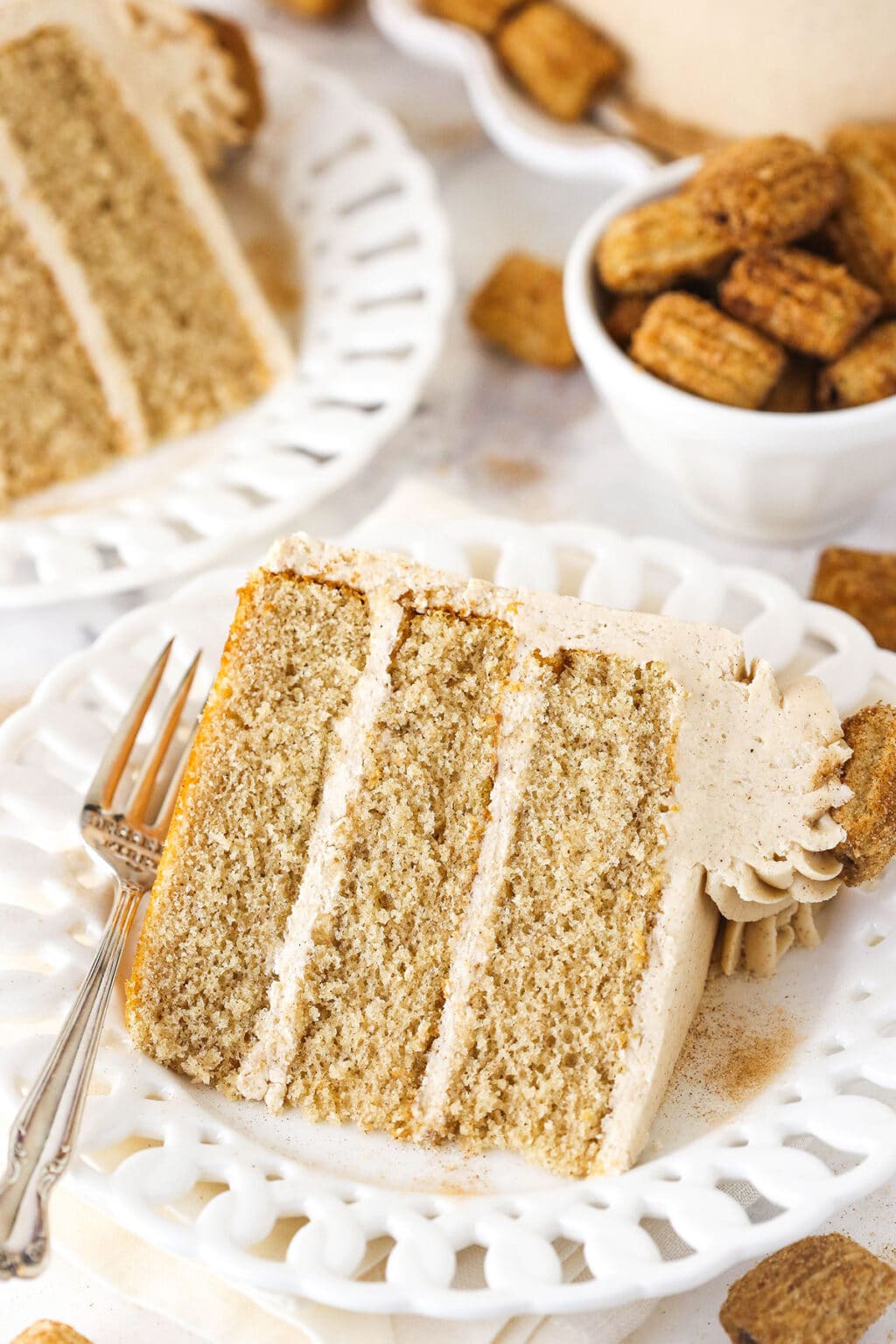 Churro Layer Cake - Life Love and Sugar