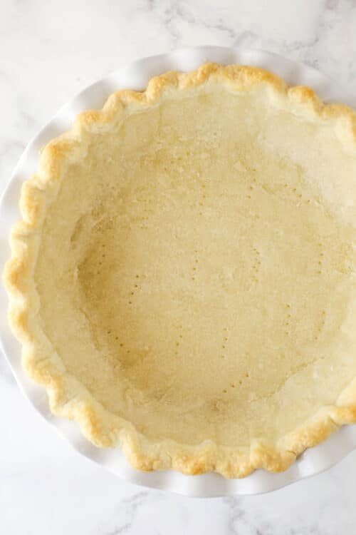 How to Blind Bake Pie Crust - Life Love and Sugar