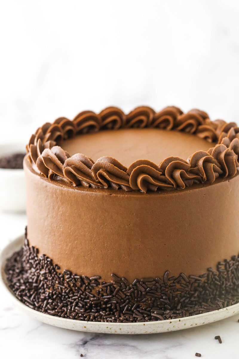 Easy 6 Inch Chocolate Cake | Life Love & Sugar