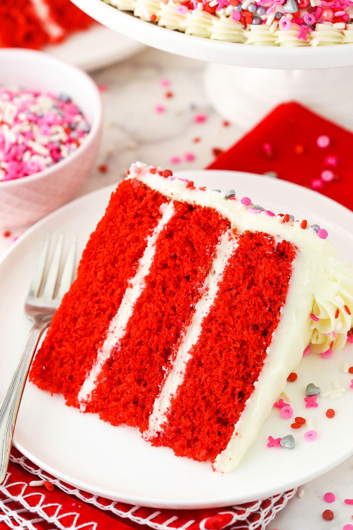 The Best Homemade Velvet Cake | Life Love Sugar