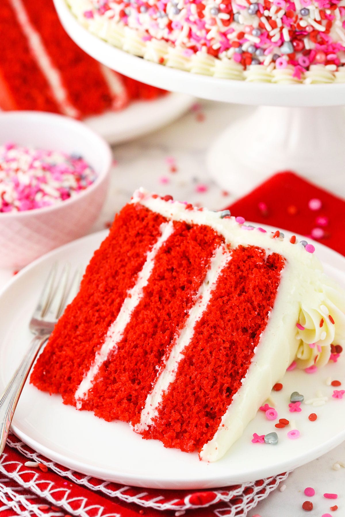 The Best Red Velvet Cake (Easy Recipe) - Pretty. Simple. Sweet.