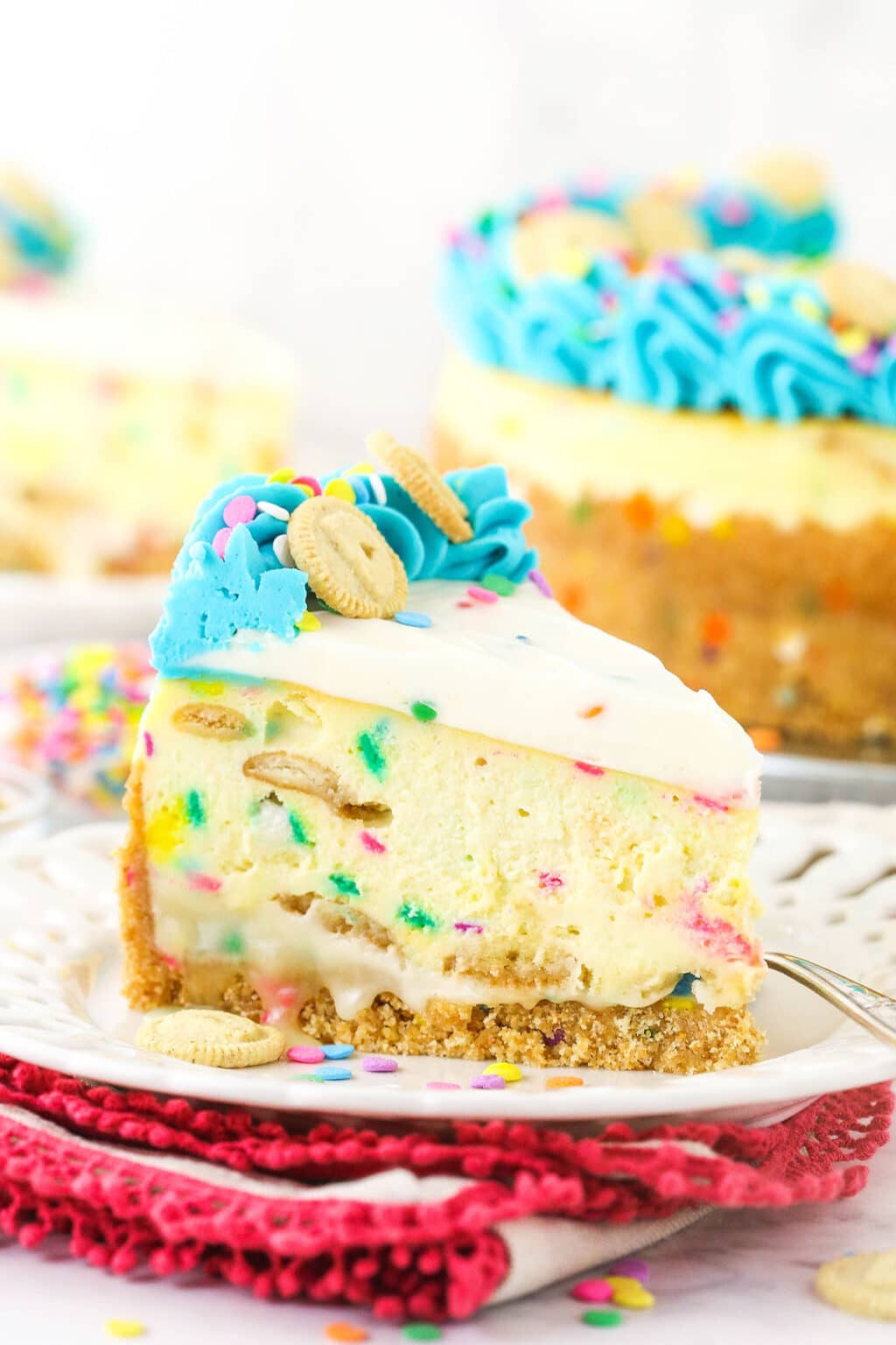 Dreamy Dunkaroos Cheesecake 