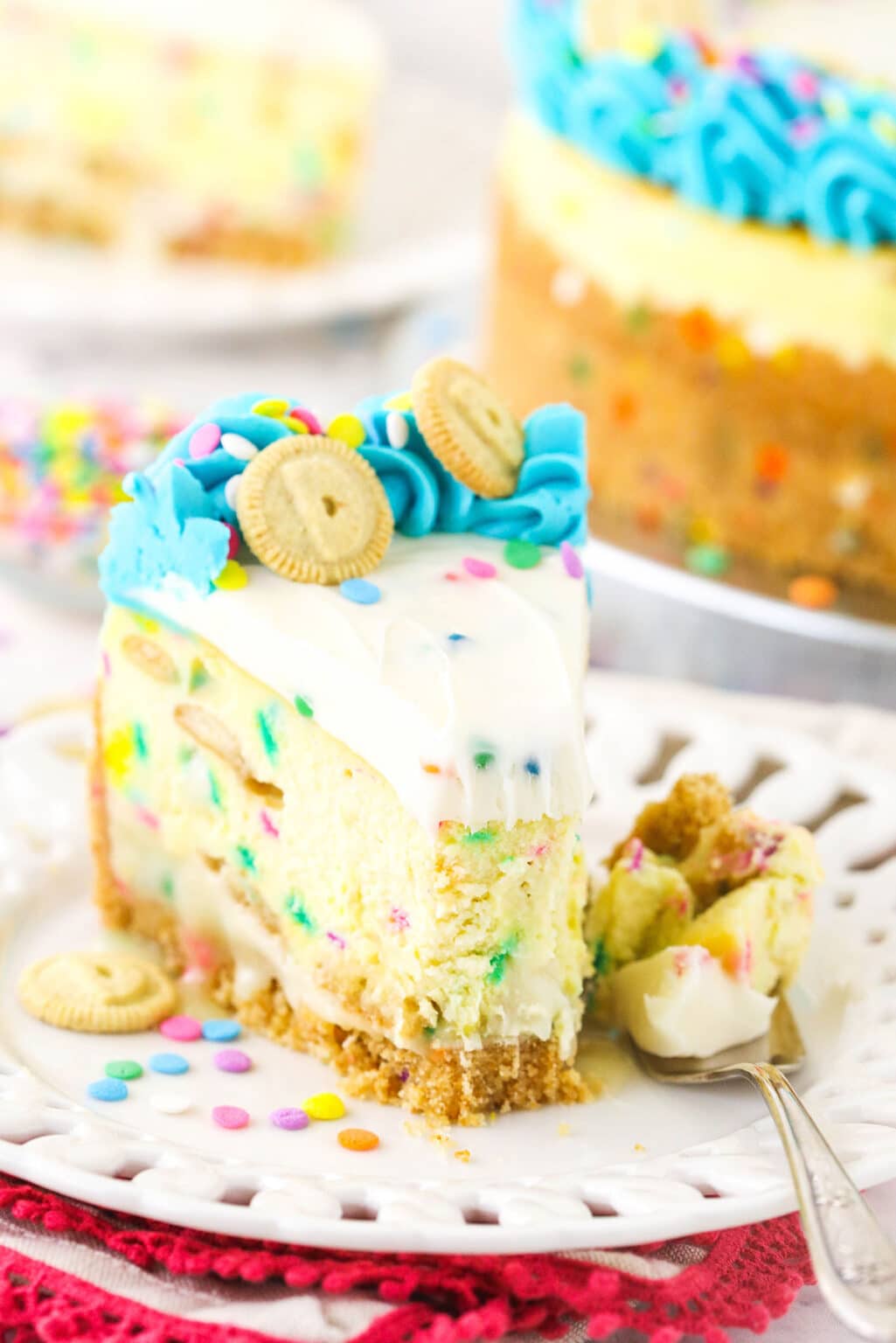 Dreamy Dunkaroos Cheesecake | Life Love & Sugar