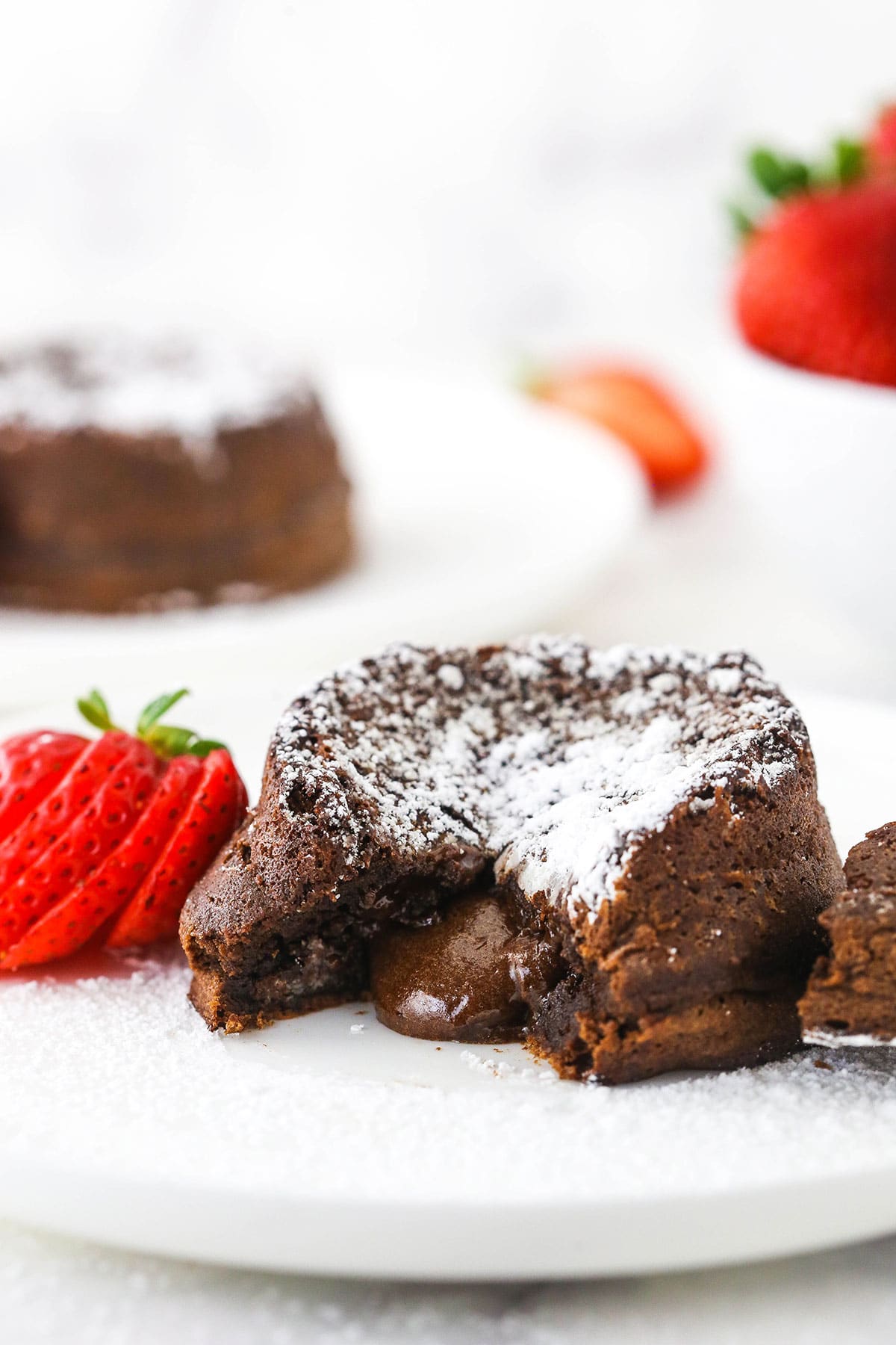 Gluten-Free Chocolate Truffle Lava Cakes delivered