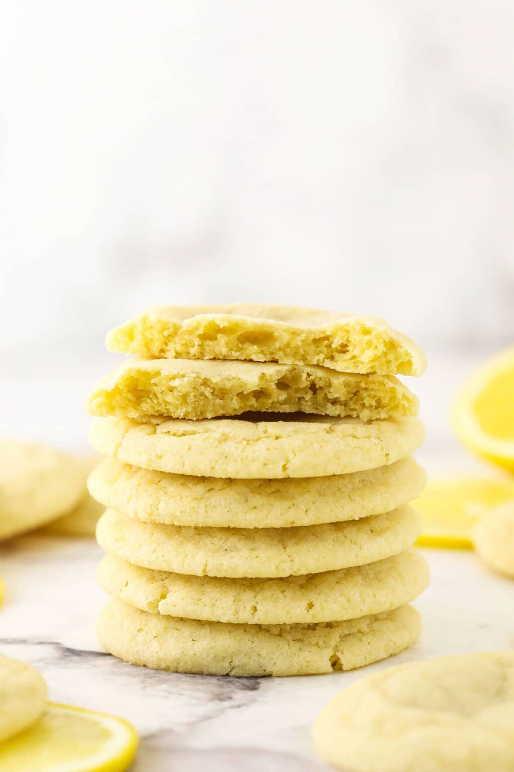 Soft Lemon Sugar Cookies | Life Love & Sugar