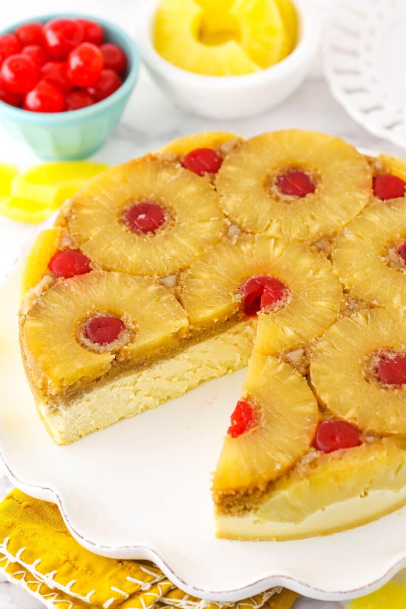 Pineapple Upside-down Cheesecake 