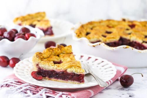 The Best Cherry Pie Recipe | Life Love & Sugar