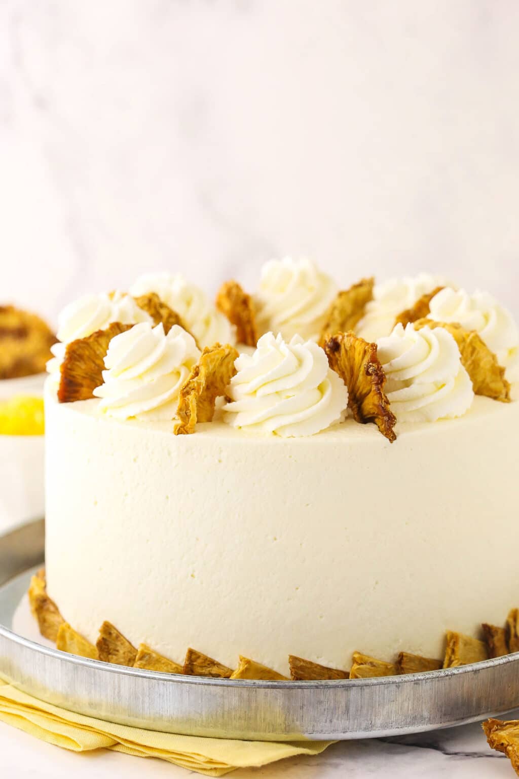 Easy Pineapple Layer Cake | Life Love & Sugar