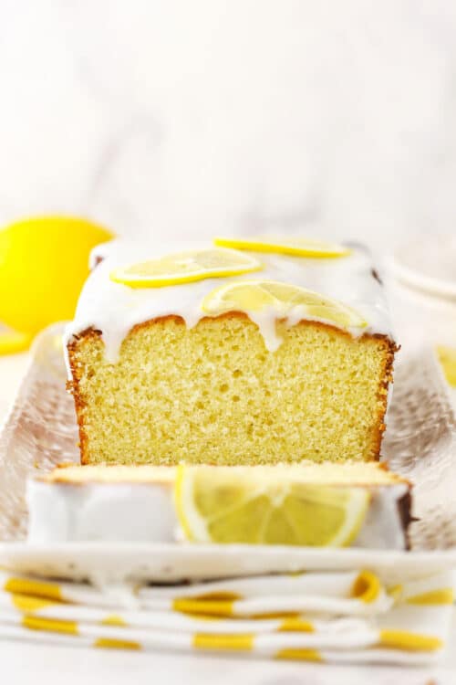 Easy Glazed Lemon Loaf Cake | Life Love & Sugar