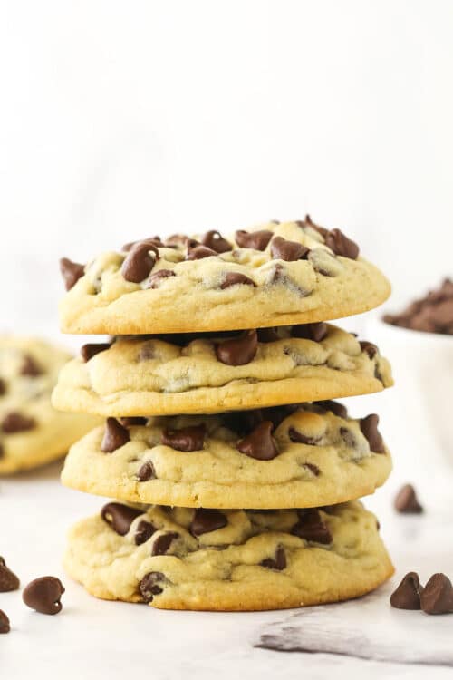 The Best Chewy Chocolate Chip Cookies | Life Love & Sugar