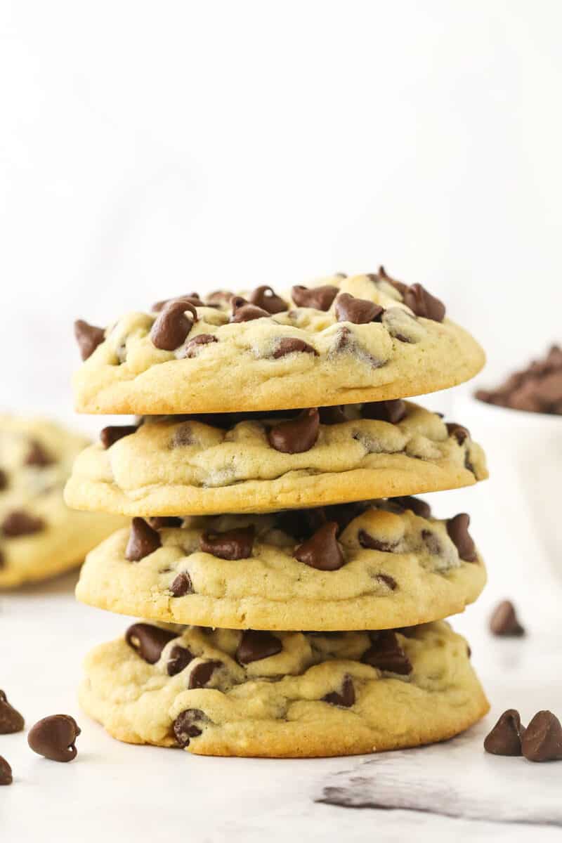 The Best Chewy Chocolate Chip Cookies | Life Love & Sugar