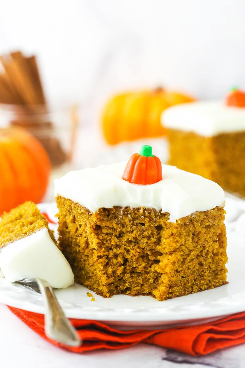 Easy Pumpkin Cake Recipe Life, Love & Sugar