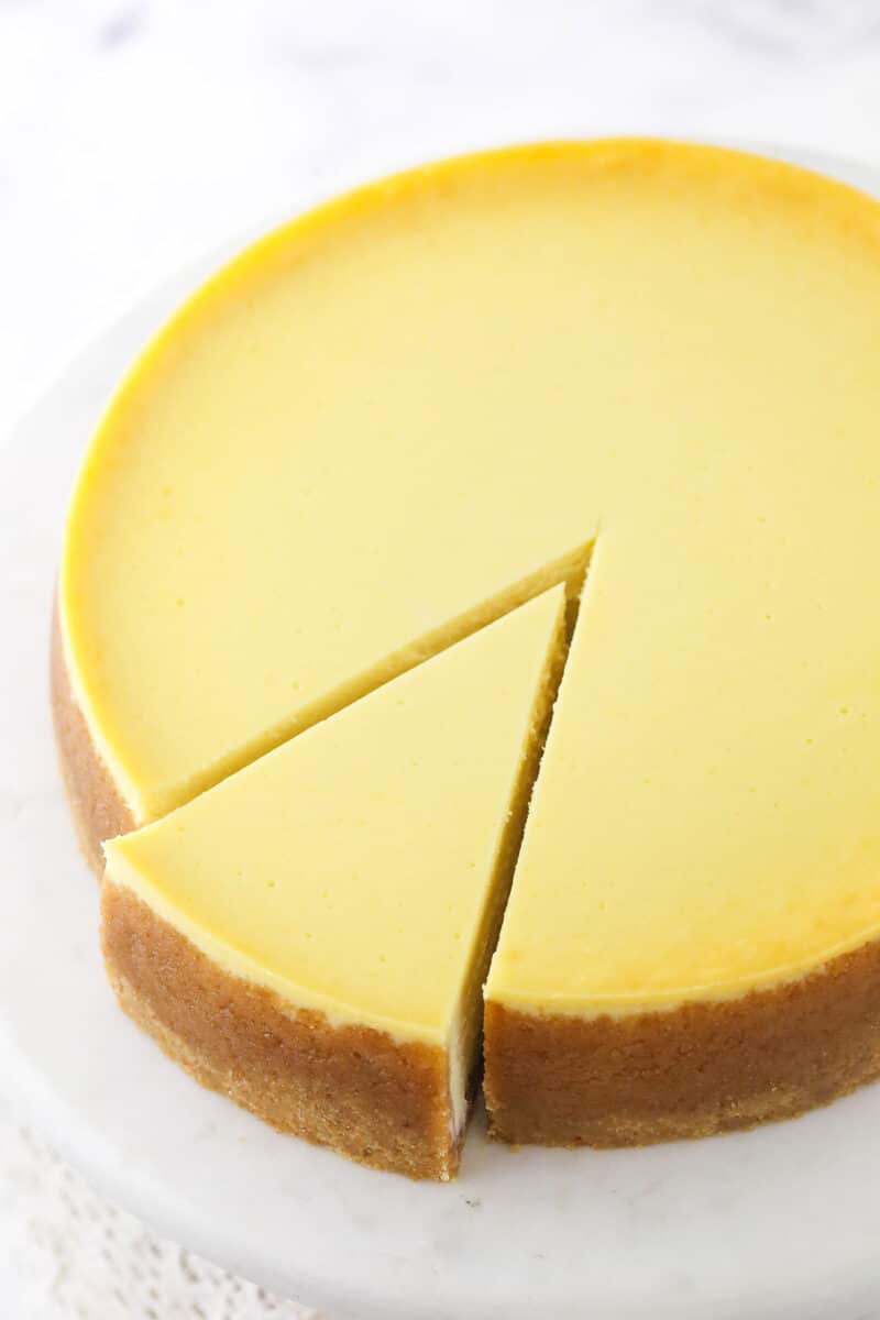 How to Adjust a Cheesecake Recipe From a Nine to 10 Inch Pan