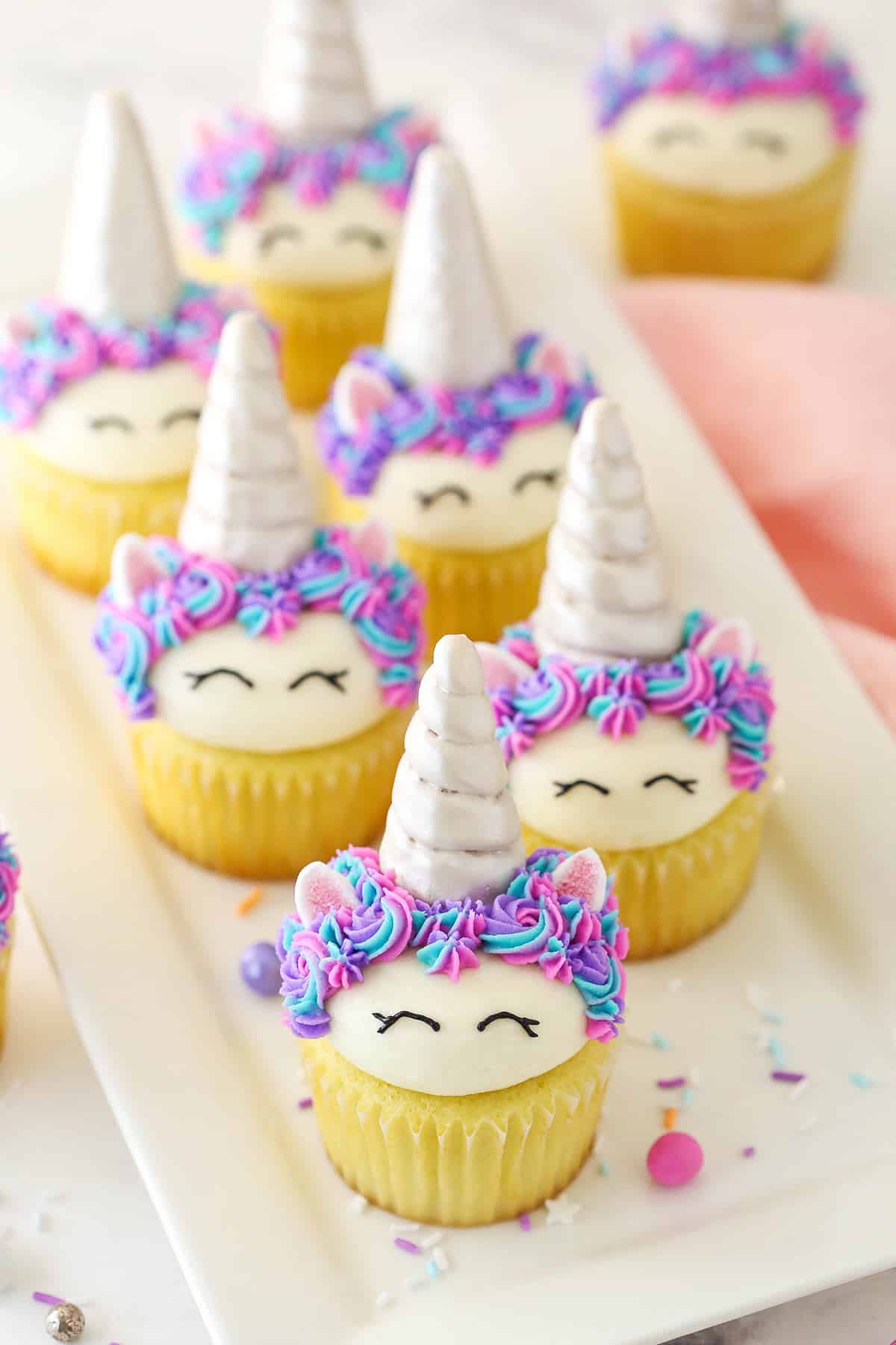 Easy Unicorn Cupcakes Recipe