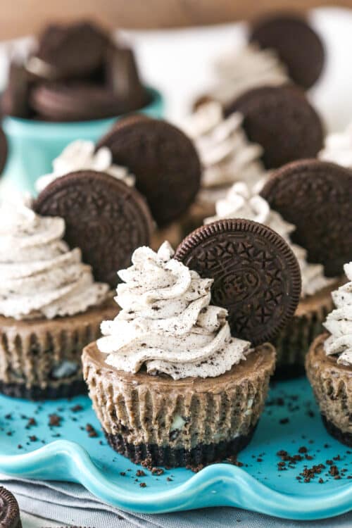 No Bake Mini Oreo Cheesecakes | Life, Love & Sugar