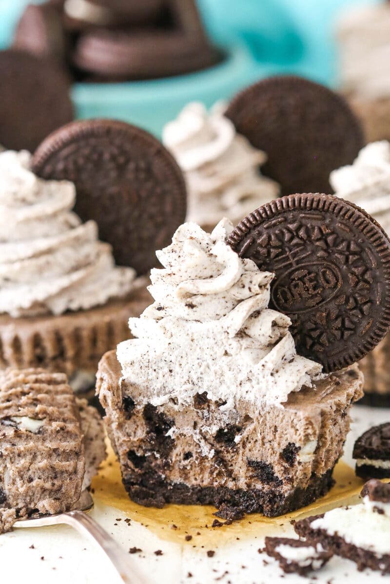 No Bake Mini Oreo Cheesecakes | Life, Love & Sugar