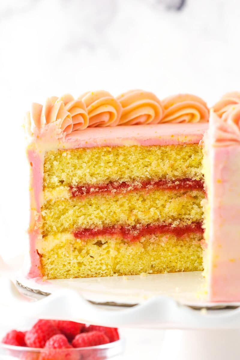 Raspberry Orange Layer Cake Love, Life and Sugar