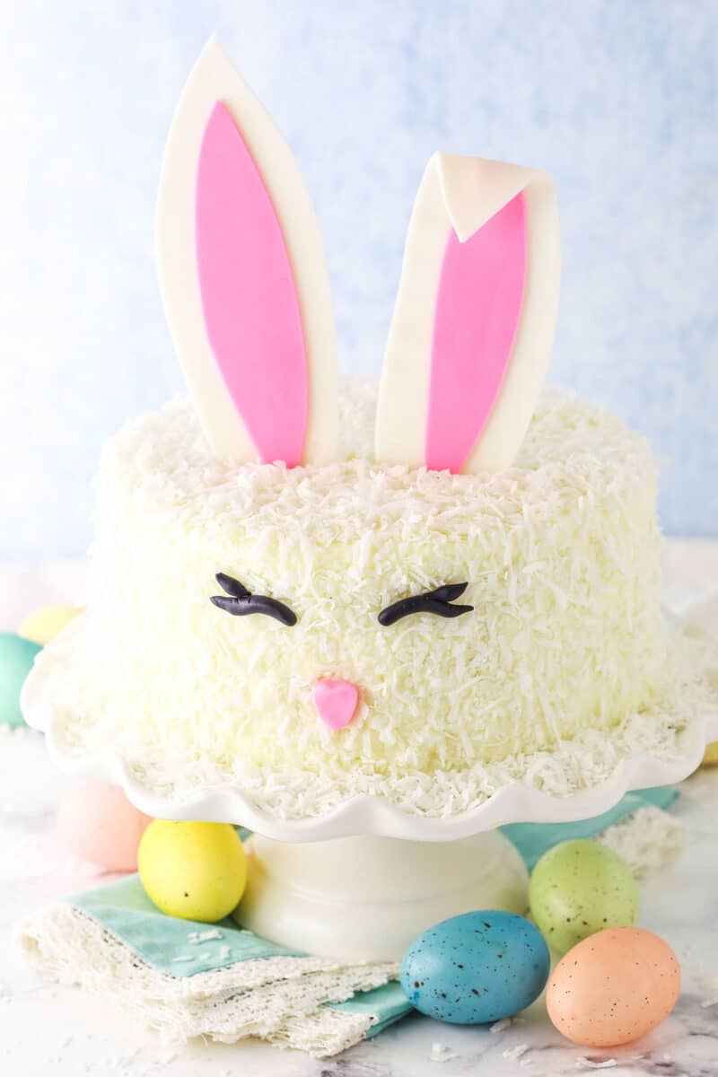 Easy Easter Bunny Cake Recipe | Life, Love and Sugar