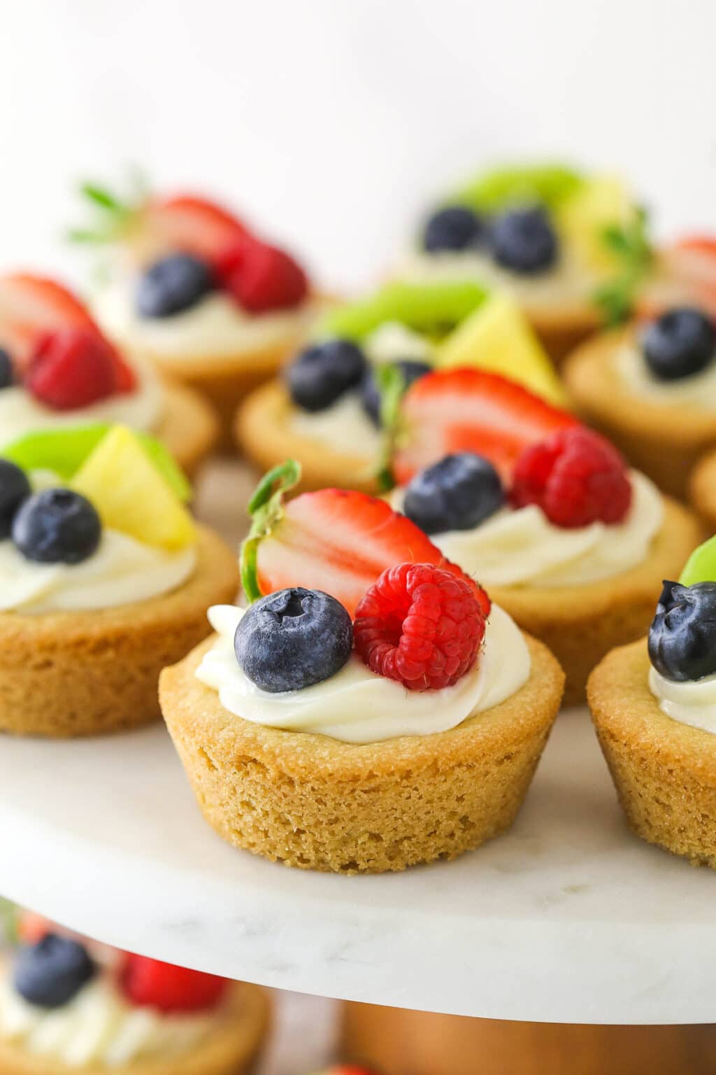 Fruit Cheesecake Sugar Cookie Cups | Life, Love and Sugar