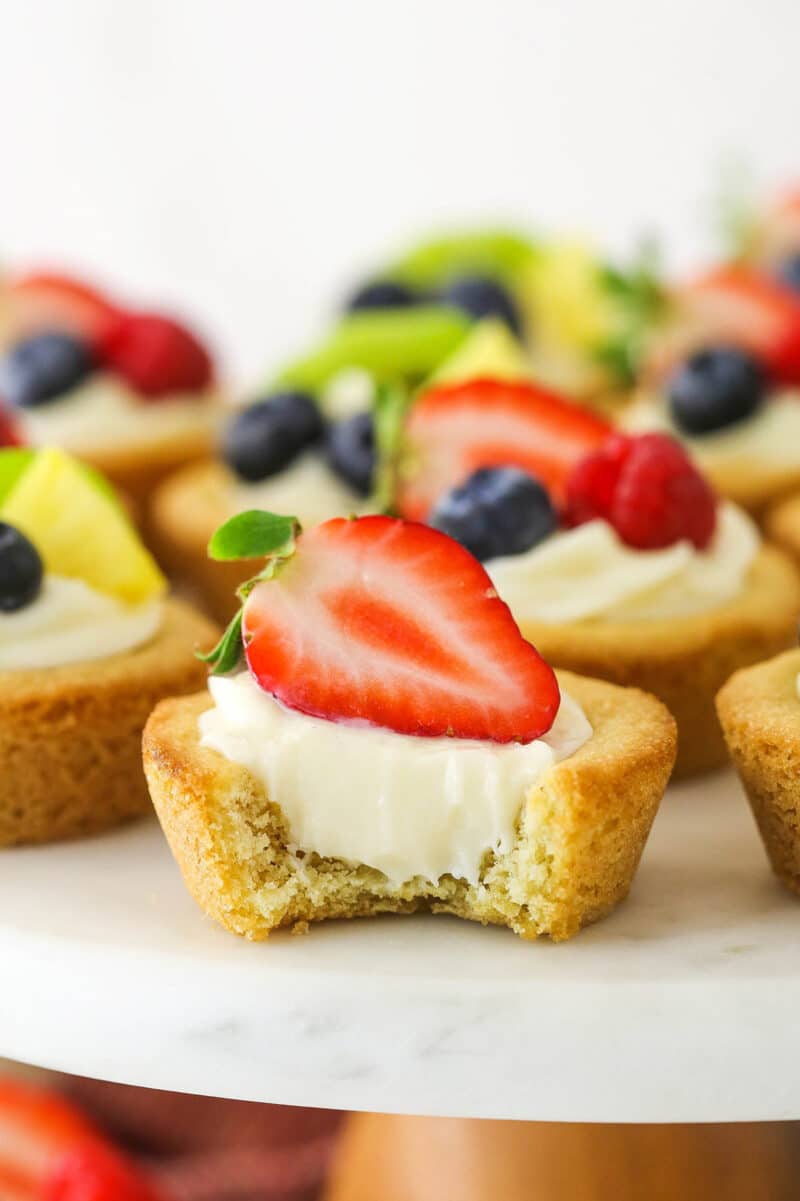 Fruit Cheesecake Sugar Cookie Cups | Life, Love and Sugar