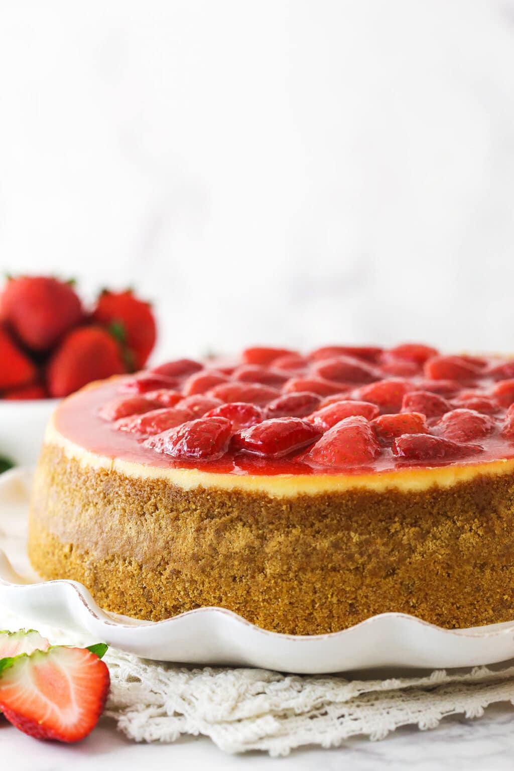 Strawberry Cheesecake | Life, Love and Sugar