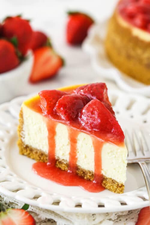 Strawberry Cheesecake | Life, Love and Sugar