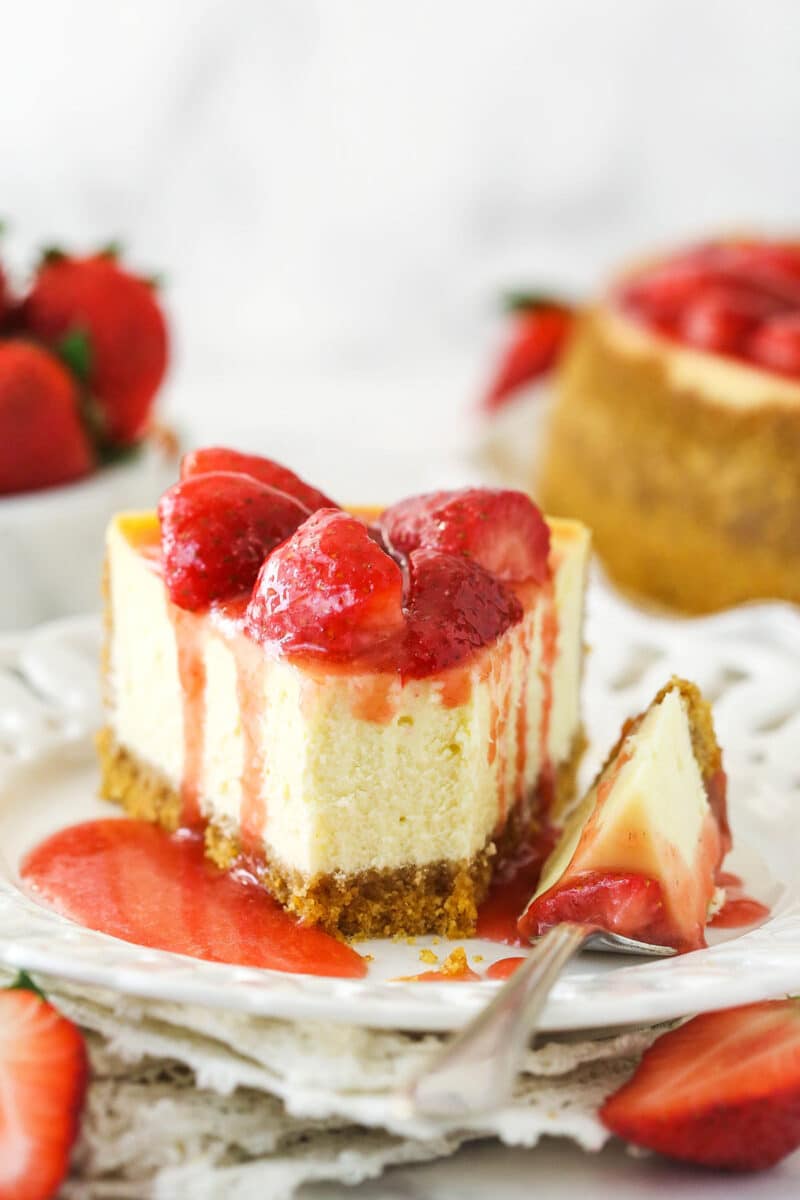 Strawberry Cheesecake | Life, Love and Sugar