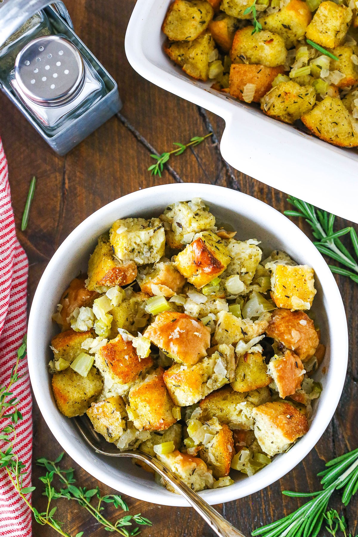 Sourdough Bread Stuffing - Mommy Hates Cooking