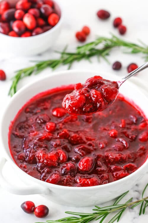 Easy Homemade Cranberry Sauce with Fresh Cranberries