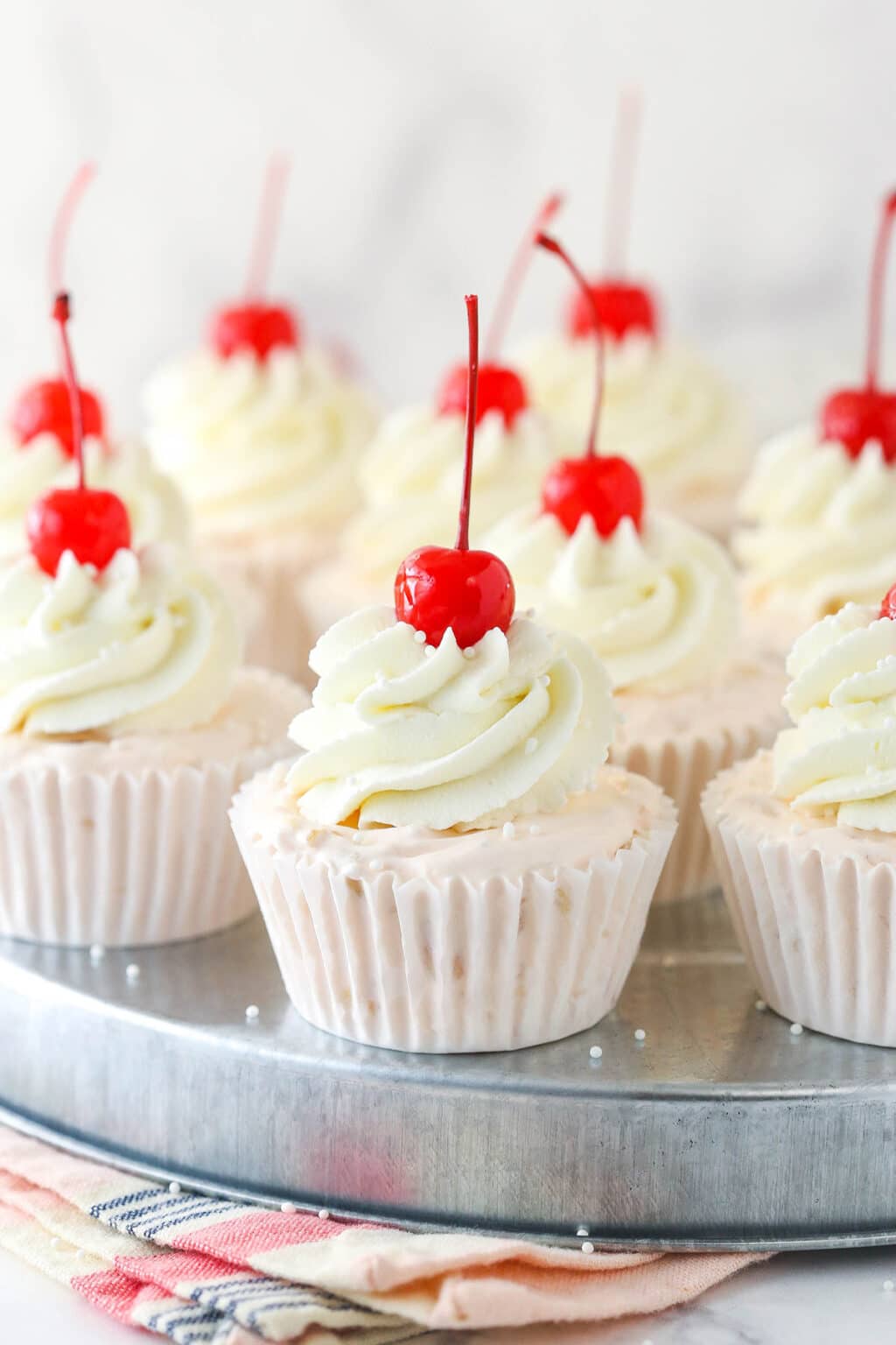 Frozen Fruit Salad Cupcakes Life Love And Sugar