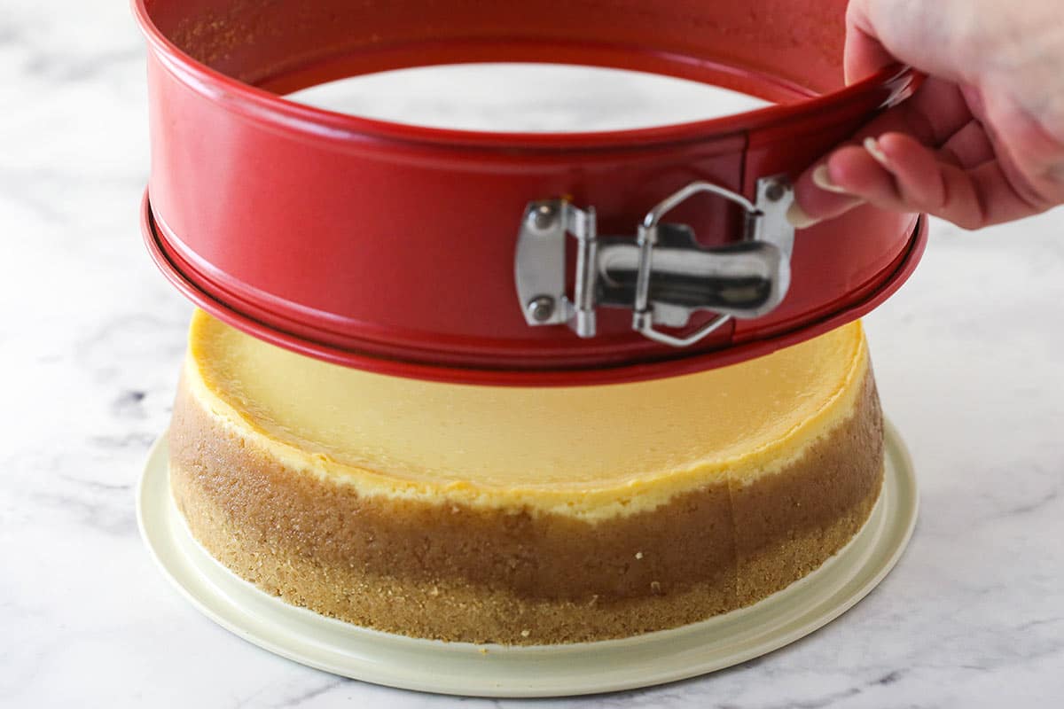 Basic Tips on How to remove Cheesecake from a springform pan