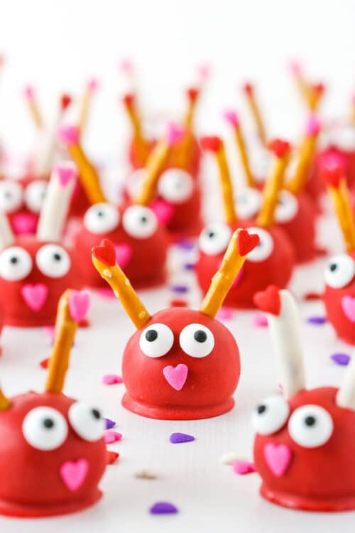 Love Bug Oreo Cookie Balls | Easy Valentine's Day Dessert!