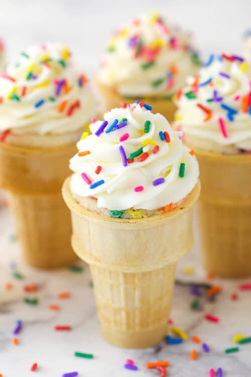 Ice Cream Cone Cupcakes | Life, Love an Sugar