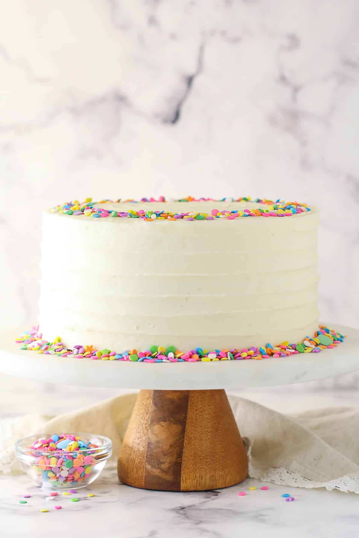 Finally. The Perfect Vanilla Cake Recipe. - Sugar & Sparrow