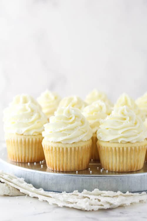 White Cupcake Recipe | Life, Love and Sugar