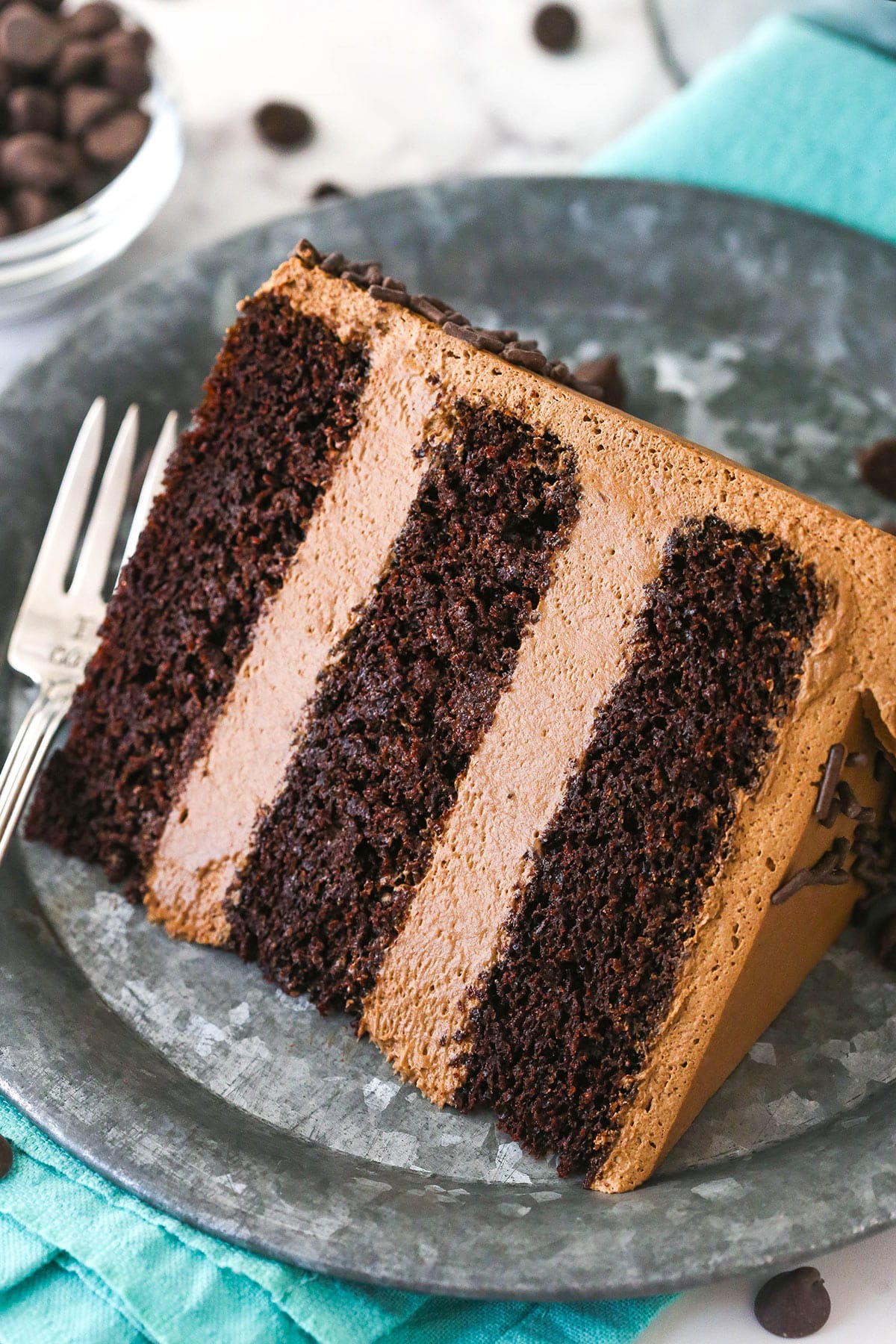 Dark Chocolate Mocha Mousse Cake - A Classic Twist
