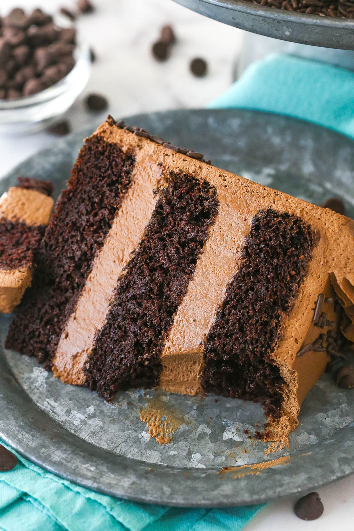 Extra Moist Triple Chocolate Ganache Cake: a Bakery Recipe - Amycakes Bakes