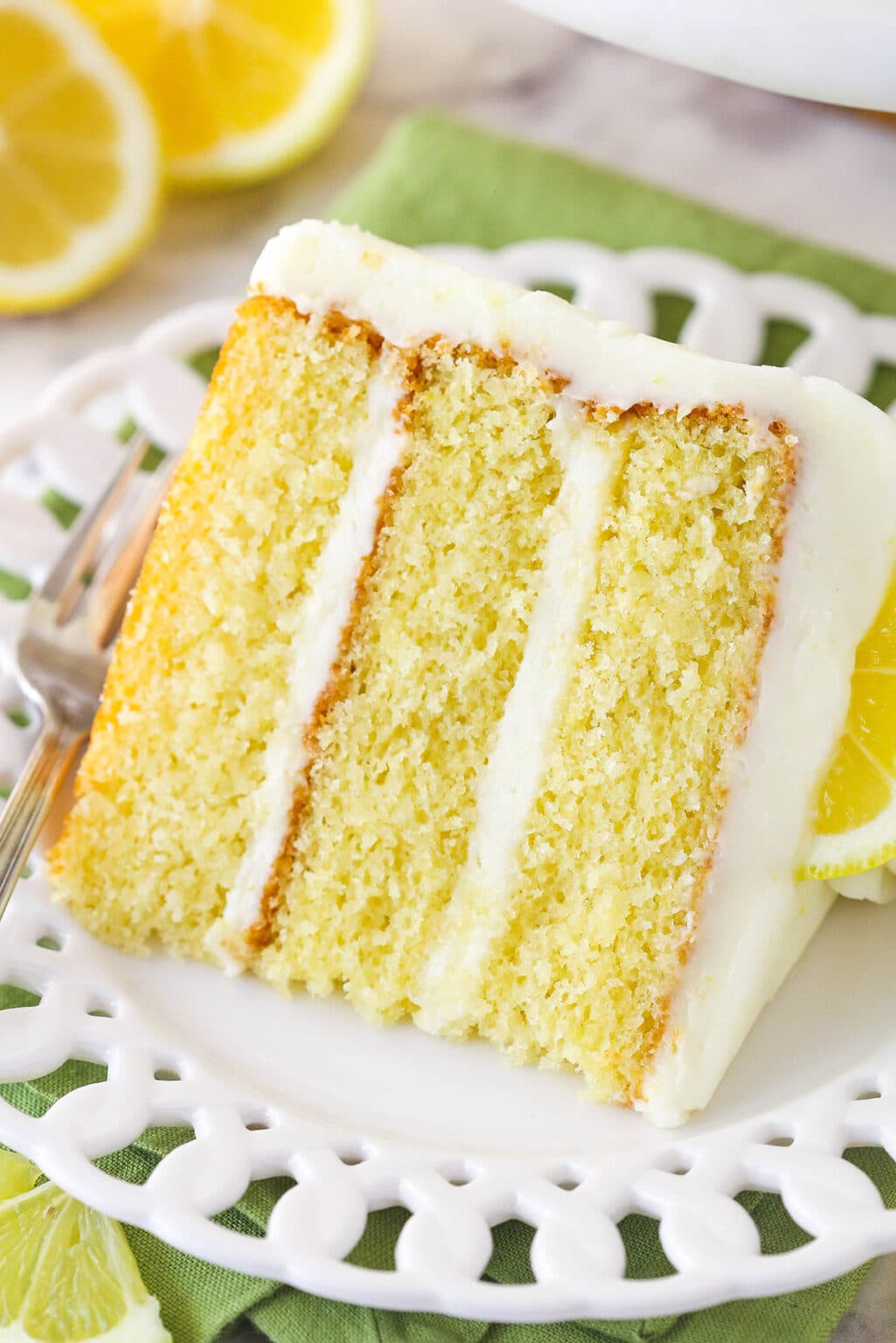 Lemon Layer Cake | Life, Love and Sugar