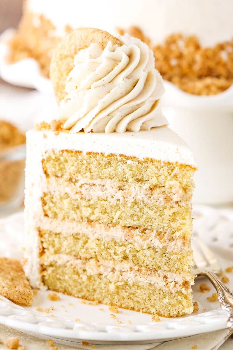 Snickerdoodle Layer Cake | The Best Thanksgiving Dessert Idea!