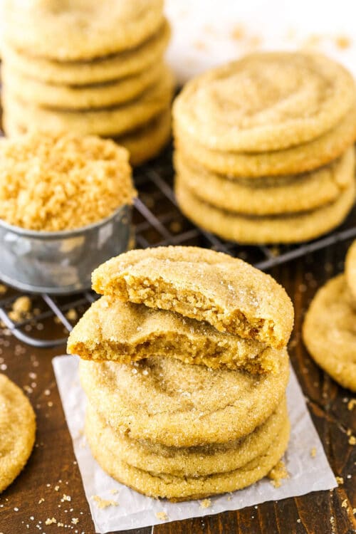 Easy Chewy Brown Sugar Cookies Recipe | Life Love and Sugar